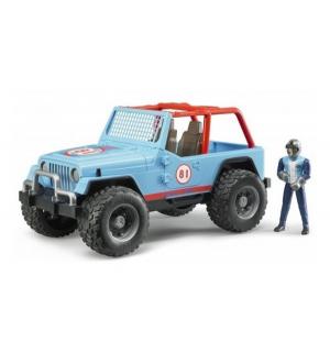 Внедорожник  Jeep Cross Counrty Racer синий Bruder