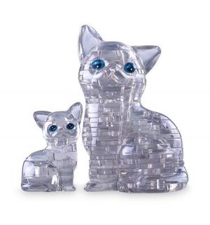 Головоломка 3D  Кошка серебристая цвет: прозрачный Crystal Puzzle