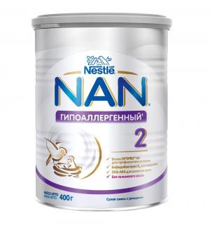 Молочная смесь  Optipro 2 гипоаллергенная с 6 месяцев, 400 г Nan