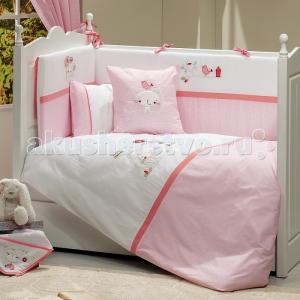 Комплект в кроватку  Tweet Home 120x60 (5 предметов) Funnababy
