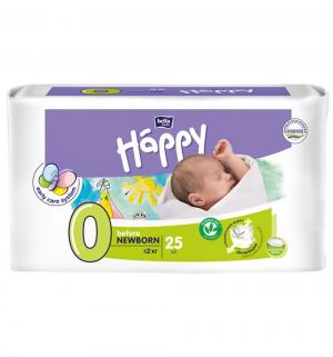 Подгузники  Baby Happy Newborn 0 (до 2 кг) 25 шт. Bella