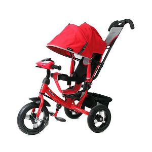 Трёхколёсный велосипед  Comfort Air Car1, 12x10 Moby Kids. Цвет: красный