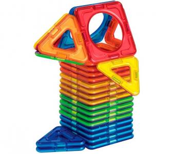 Конструктор  магнитный Basic Plus Мальчик (27 деталей) Magformers