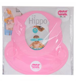Козырек  Hippo, цвет: розовый Okbaby