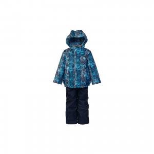 Комплект Oldos Active Джед: куртка и полукомбинезон. Цвет: темно-синий