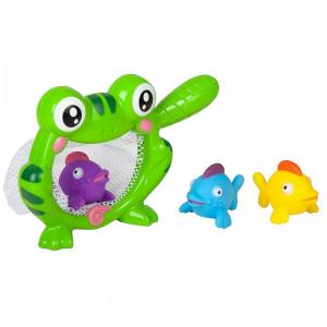 Игровой набор для купания Лягушка-сачок Bondibon