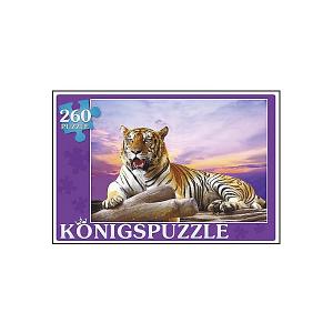 Пазл  Большой тигр 260 элементов Konigspuzzle