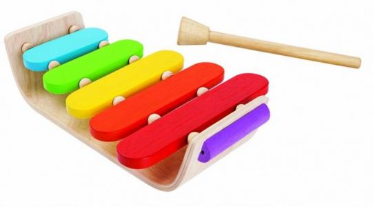 Деревянная игрушка  Овальный ксилофон Plan Toys