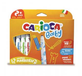 Набор фломастеров  Baby Marker 12цв Carioca