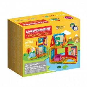 Конструктор  Магнитный Cube House Frog (20 деталей) Magformers