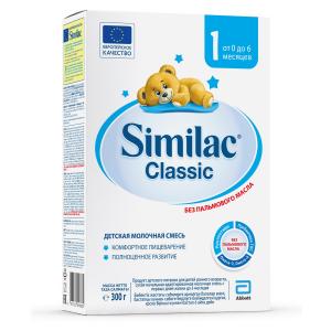 Молочная смесь  Classic 1 с рождения, 300 г Similac