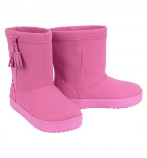 Сапоги  LodgePoint Boot K Party Pink, цвет: розовый Crocs